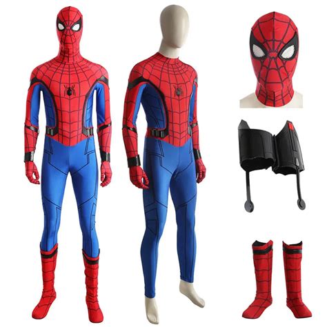 Spiderman Homecoming Costume Cosplay Suit Halloween Party Costume For