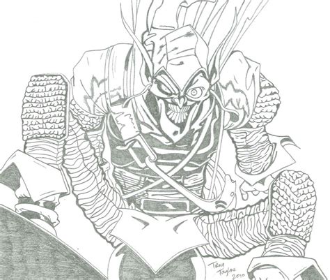 Green Goblin Penciled Art By Troytaylor On Deviantart