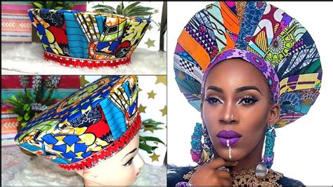 How To Make Isicholo Zulu Hat At Home Beautarie Diy Youtube