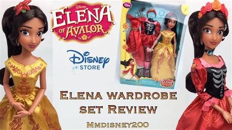 Disney Store New Elena Of Avalor Wardrobe Set Doll Review Youtube