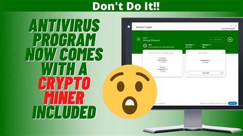 Antivirus Software Now Includes Crypto Mining Youtube