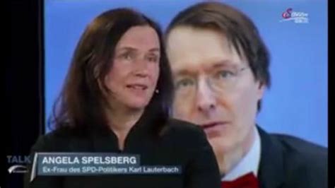 Spd bundestagsabgeordneter, der noch selbst tweetet. Dr. Spelsberg - Ex-Frau von Karl Lauterbach - redet ...
