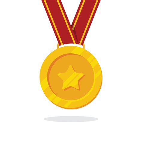 Gold Medal Vector Art Icons And Graphics For Free Download