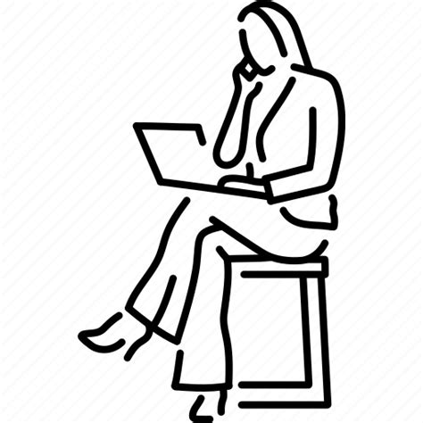 Businesswoman Work Entrepreneur Woman Icon Download On Iconfinder
