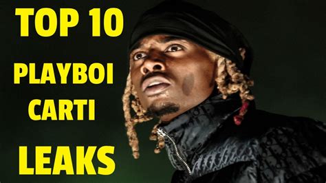 Top 10 Playboi Carti Leaks Youtube