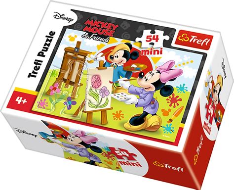 Trefl Mini 4 X 54 Piece Jigsaw Puzzle For Kids Disney Ebay