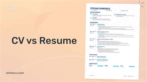 Cv Vs Resume Differences Similarities And Which One To Use