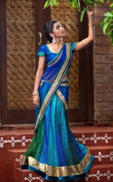 9 Half Saree Designs To Try Out The Coming Festive Season South India