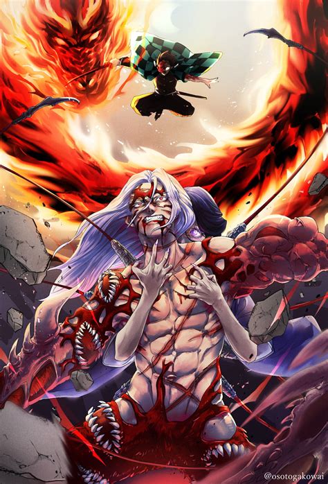 ぼんぼら Osotogakowai Twitter In 2020 Anime Demon Slayer Anime