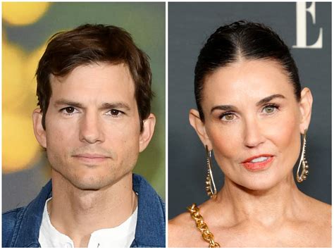 ashton kutcher explains why he was angry about ex wife demi moore s memoir the independent