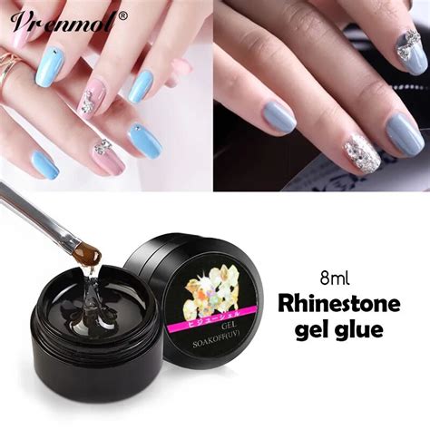 Buy Vrenmol 1pcs Super Sticky Nail Art Rhinestone Glue