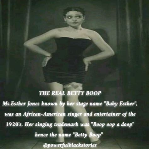 Darevolutionarywitdatattoos Esther Jones Black Betty Boop The Real