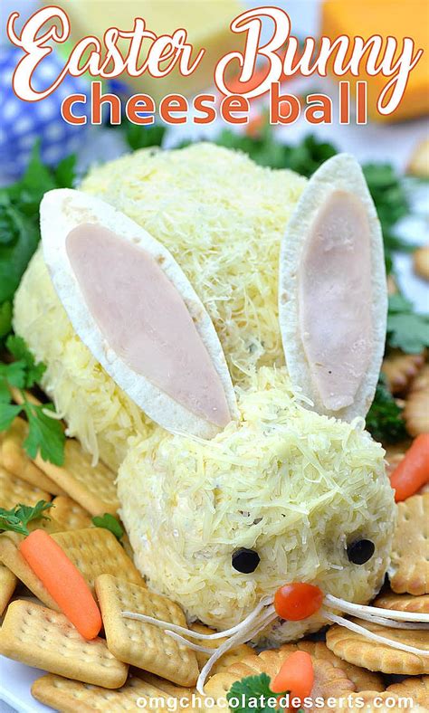 Easter Bunny Cheeseball Recipe Fun And Festive Easter Appetizer