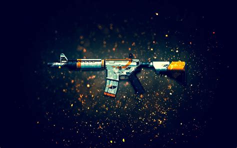 Free Download Wallpaper Assault Rifle Weapon Csgo Background Wallpapers