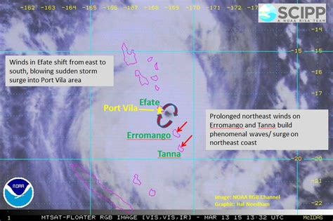 Hurricane Hals Storm Surge Blog Severe Tropical Cyclone Pam Generates