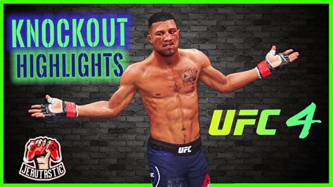 Ufc Knockouts Compilation Career Mode Youtube