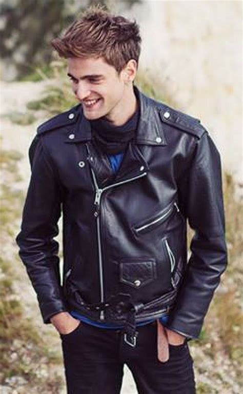 Cool Boys In Leather In 2021 Leather Jacket Men Leather Jacket