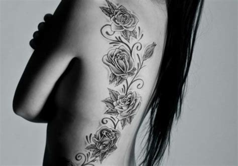 Female Side Piece Tattoo 25 Incredible Flower Tattoos