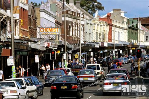 Oxford Street Paddington Sydney Stock Photo Picture And Rights