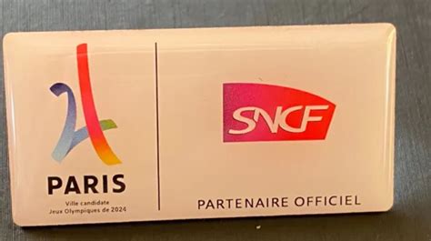 Paris 2024 Sncf Olympic Sponsor Bid Pin 1000 Picclick