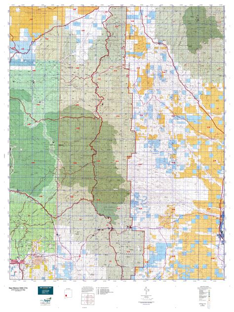 Nm Game Unit Map Web New Mexico Game Hunting Unit 6a