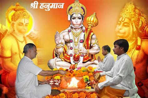 Book Hanuman Puja And Yagna Online Shaligram Shala