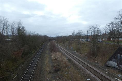 Railway From Millfield Road Bridge DS Pugh Cc By Sa 2 0 Geograph