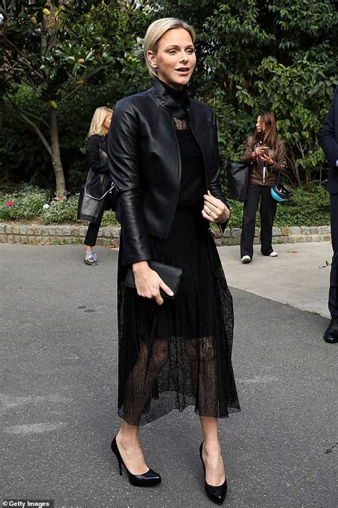 Princess Charlene Of Monaco Attends Akris Paris Fashion Week Show