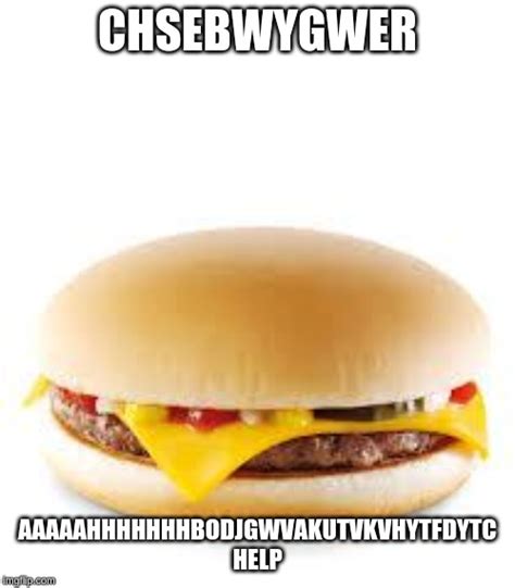 Cheeseburger Imgflip