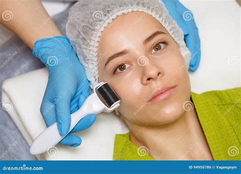 Hardware Cosmetology Mesotherapy Stock Photo Image Of Cream Face