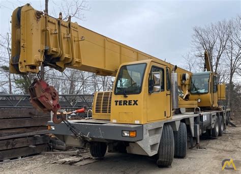 Terex T 560 60 Ton Telescopic Boom Truck Crane For Sale Hoists