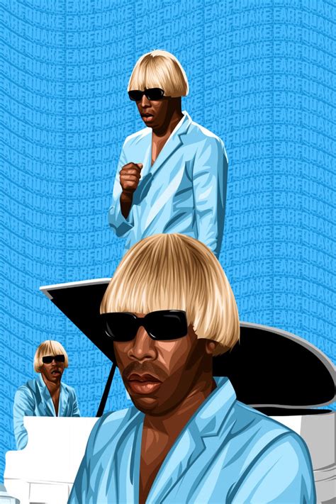 Tyler The Creator Version 102 Gloss Poster 18 X 24 Inches Etsy