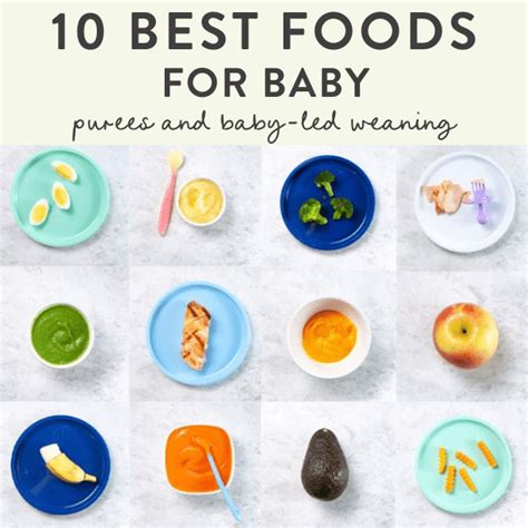 Babys First Foods The 10 Best Foods For Babies Babycenter Vlrengbr