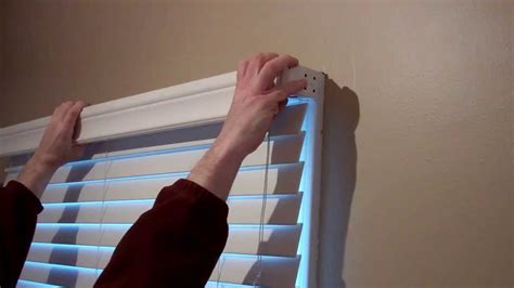 How To Replace Wood And Faux Wood Blind Valance Clips With Magnets