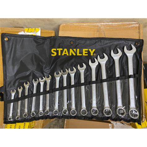 Stanley Combination Wrench Set 8 24mm 14pcsset Shopee Philippines