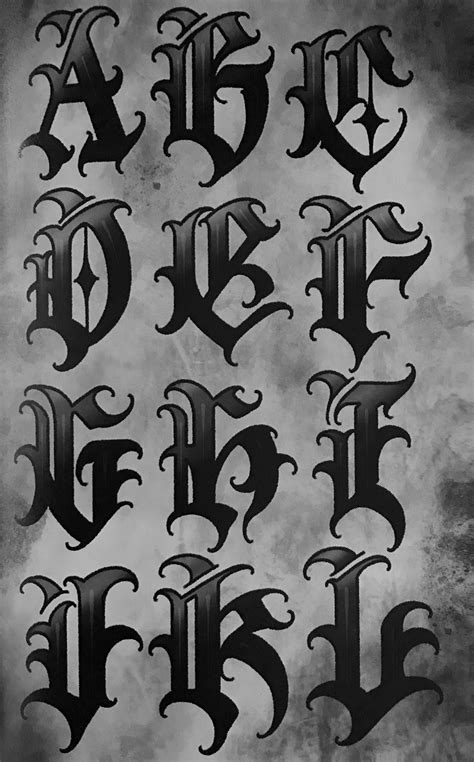 Pin By Cecilia Clara On Lettering Tattoo Lettering Fonts Lettering Alphabet Fonts Graffiti