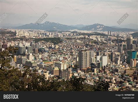 Aerial Views Seoul Image And Photo Free Trial Bigstock