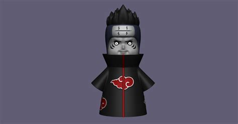 Free Stl File Kisame Akatsuki Chibi・3d Printing Design To Download・cults