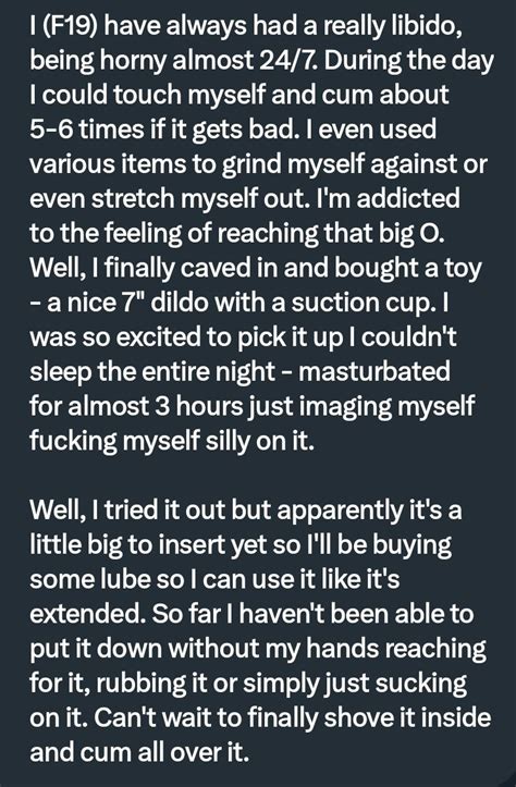 Pervconfession On Twitter She Loves Masturbating And Cant Stop