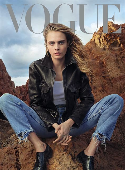 Cara Delevingne Covers American Vogue April 2023 Issue