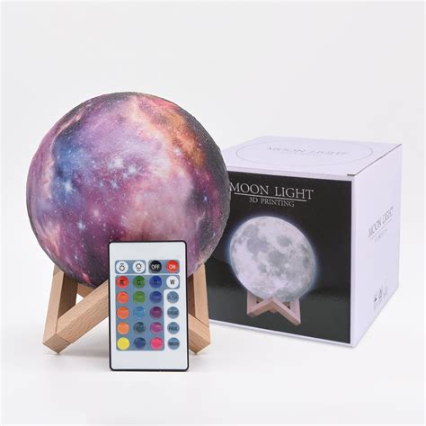 Buy Moon Lamp 3d Lighting With Galaxy Effects 16 Colors Lamps
