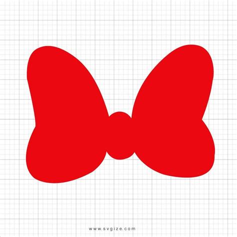 Minnie Mouse Svg Bow