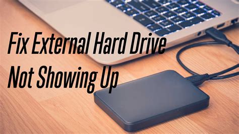 How To Fix The External Drive Not Showing Up Error Feed Ride