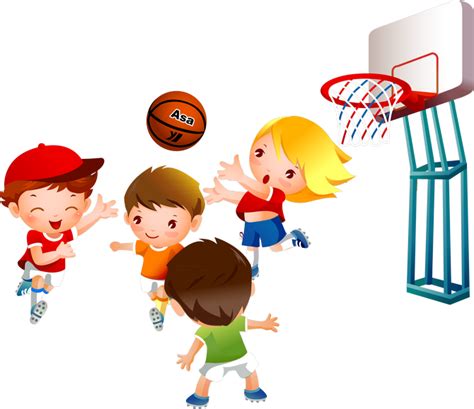 Playing Basketball Clipart Physical Activity Pictures On Cliparts Pub