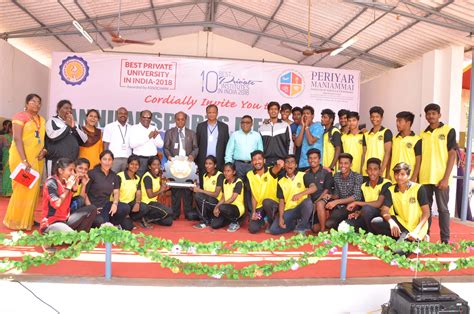 Physical Education Periyar Maniammai Institute Of Science And Technology