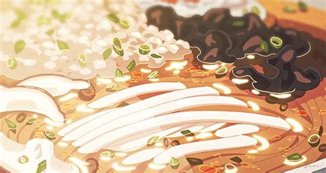 Anime food discovered by i a m p｡ on we heart it. Pin by Bowl 💕 on 애니 먹방 (food) | Anime, Food cartoon ...
