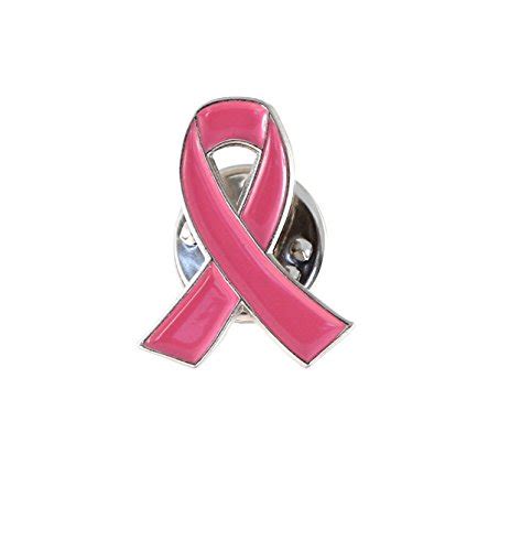 Emblematic Jewelry Official Pink Ribbon Breast Cancer Awareness Lapel