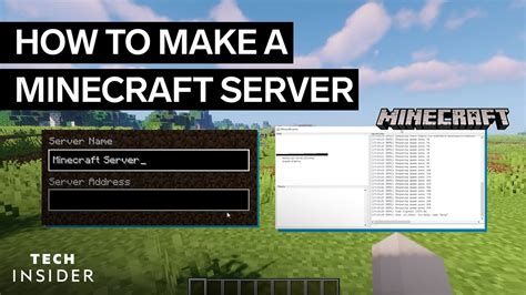 How To Make A Minecraft Server Youtube