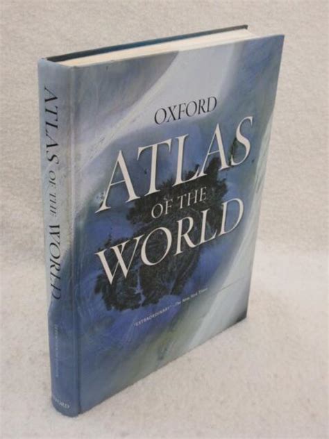 Oxford Atlas Of The World 17th Edition Hardcover 2010 Ebay