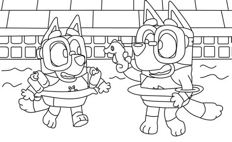 Bluey Halloween Coloring Pages Updated 2023
